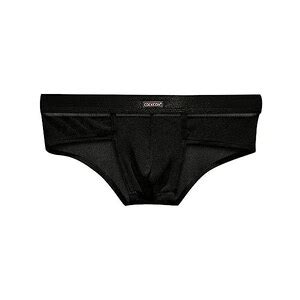 Rolaqdk Costume Boxer Uomo Mesh Eye U Bag Slip Da Uomo Sexy A Vita