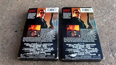 Two Different Verison Of Terminator 2 Judgement Day VHS Review YouTube