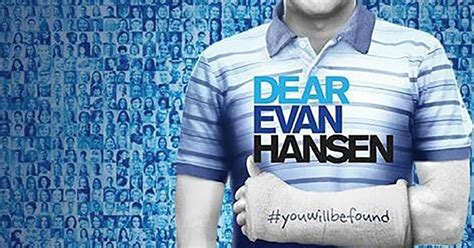 Dear Evan Hansen Tickets London Noel Coward Theatre