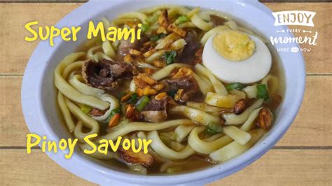 Beef Pares Mami Beef Noodle Soup Youtube