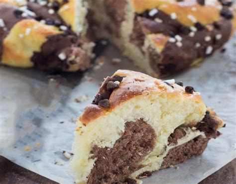 Brioche Marbr E Choco Vanille Au Thermomix Plat Et Recette