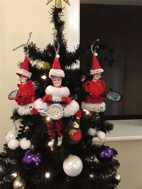 Judy Murray Loves Freaky Murray Themed Christmas Tree But It Is Truly