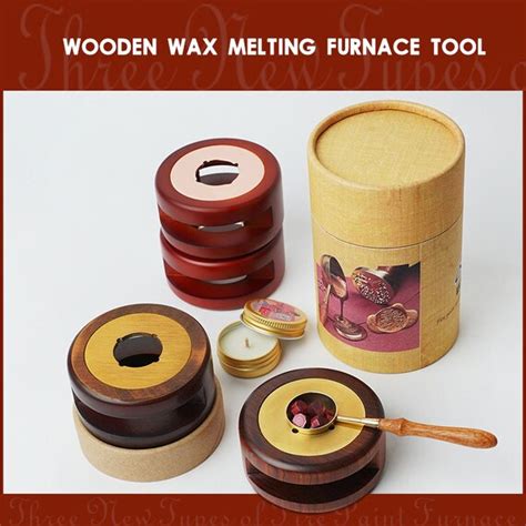 Wooden Wax Sealing Melting Stove Wax Melting Furnace Tool Etsy