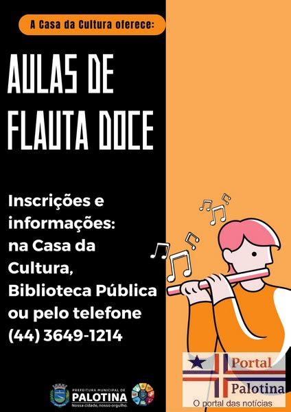 Departamento De Cultura De Palotina Oferece Oficinas Gratuitas