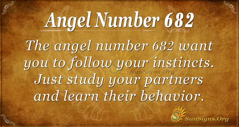 Angel Number 682 Meaning: Spot People Well - SunSigns.Org