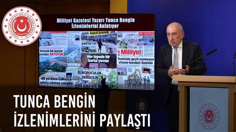 Milliyet Gazetesi Yazarı Tunca Bengin Bilgilendirme Toplantısında