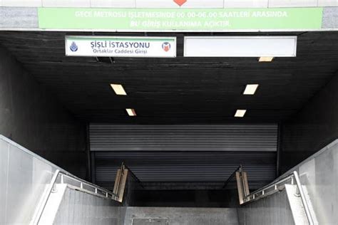 Mecidiyek Y Metro Stasyonu Nda Intihar Giri Imi Haberler Son Dakika