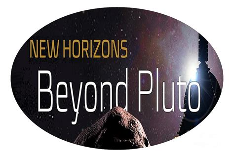 New Horizons Beyond Pluto Digital Art By Nikki Pixels