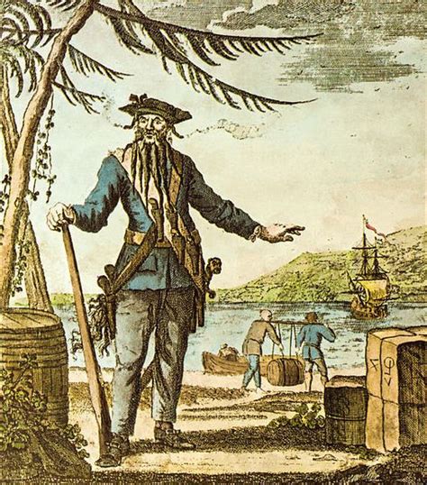 Golden Age Of Piracy Edward Teach Famous Pirates Golden Age Of Piracy Blackbeard