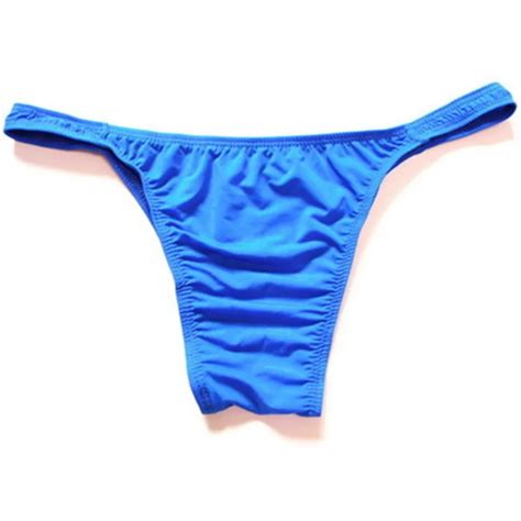 Men S Silky Briefs Micro Bikini Panties Breathable Transparent