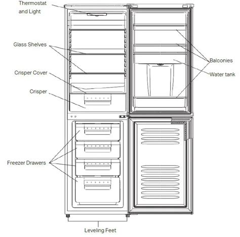 Montpellier Domestic Appliances Ltd MS175DW Freestanding Fridge Freezer