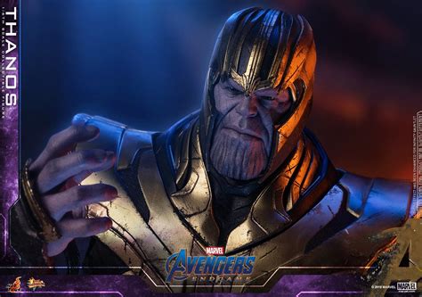 瘋狂泰坦身披重甲再臨 Hot Toys MMS529 復仇者聯盟終局之戰薩諾斯 Thanos 1 6 比例人偶作品
