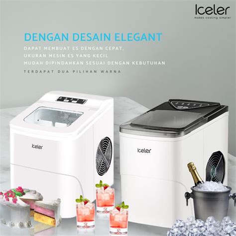 Jual Mesin Es Iceler Menit Keluar Es Kg Per Hari Ice Maker Shopee