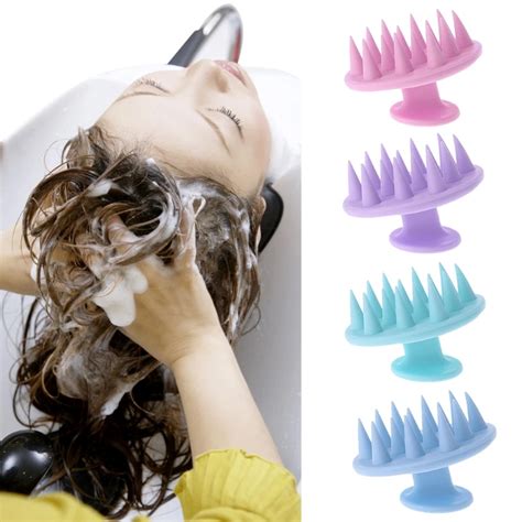 Aliexpress Buy Silicone Shampoo Scalp Shower Hair Massage