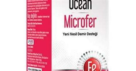Ocean Microfer Iron 30 Tablet | Doza.Net