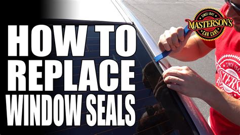 How To Replace Rear Window Seals Bmw E I Project Masterson S