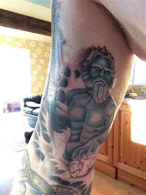 Unfinished king Neptune tattoo | Tattoos, Neptune, Unfinished