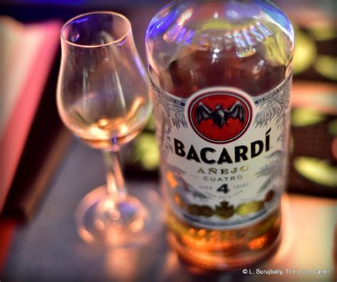 Bacardi Añejo Cuatro 4 Year Old Rum Review The Lone Caner