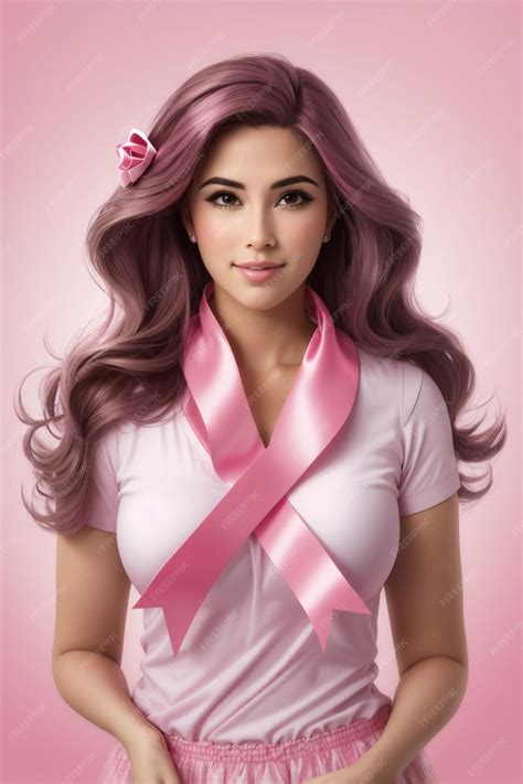 Premium Ai Image Breast Cancer Awareness Day