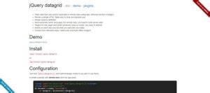 Best Jquery Datagrid Plugins Gojquery