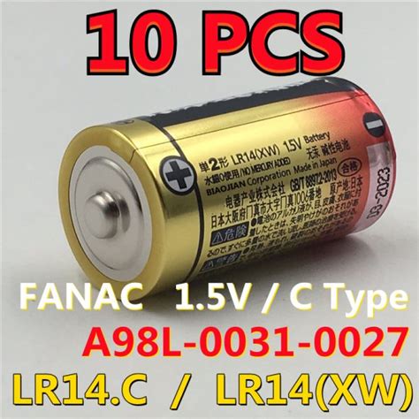 UGB 10PCS Original New LR14.C LR14(XW) 1.5V C Type PLC FANAC Robot ...