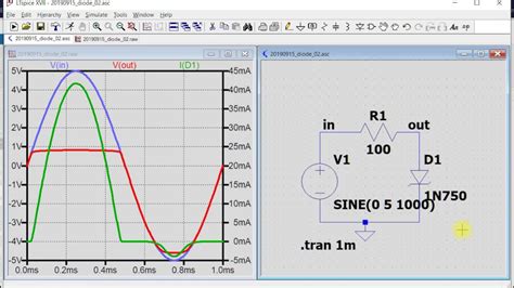 20190915 Ltspice Diodes 02 YouTube