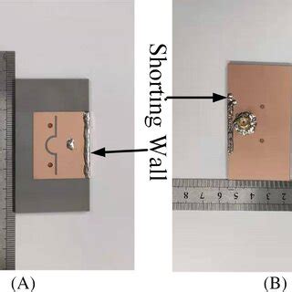 Photographs Of The Fabricated Wpifa A Top View B Bottom View