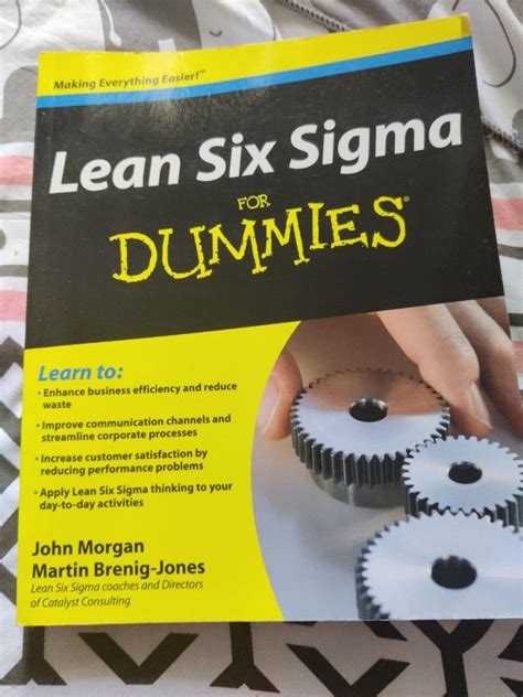 Lean Six Sigma For Dummies Hobbies Toys Books Magazines Fiction