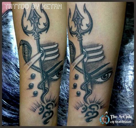 Lord Shiva Trishul Tattoo Designs I Hope You Guys Like It