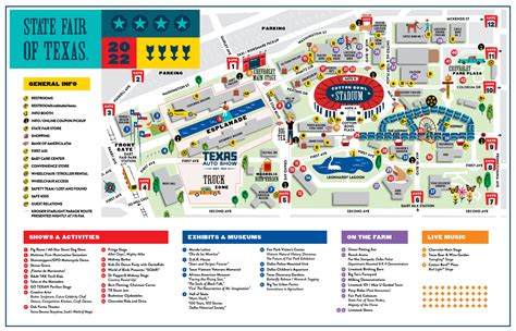 Fairgrounds Map State Fair Of Texas