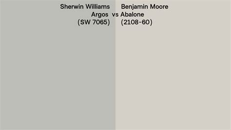 Sherwin Williams Argos Sw Vs Benjamin Moore Abalone