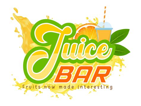 Juice Bar Logo by Manjula Sampath Senaratna on Dribbble