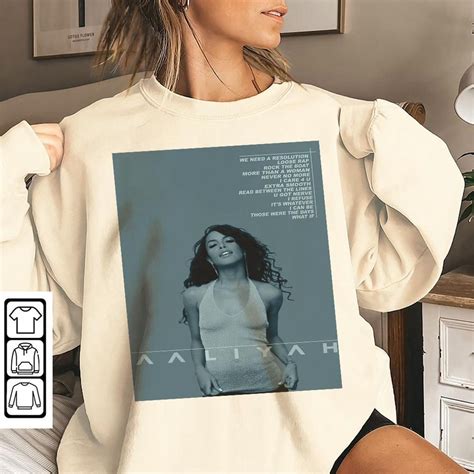 Aaliyah Poster Aaliyah Tracklist Album Tracklist Shirt - Etsy