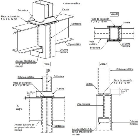 Detalles Constructivos Cype Eag Uni N Semirr Gido En L Nea De