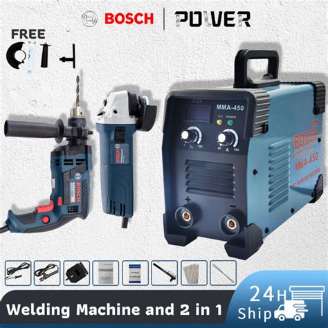 Bosch Mma 450 Portable Igbt Inverter Welding Machine 2in1 Electric