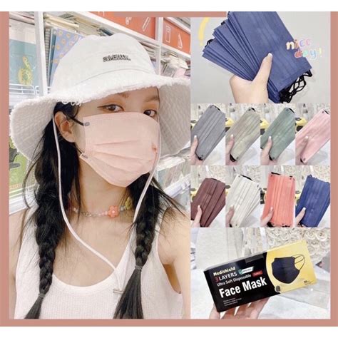 Set cái MÀU HOT TREND Khẩu Trang 𝐘 𝐓ế LỚP Thái Lan Kháng Khuẩn Chống Nước Siêu