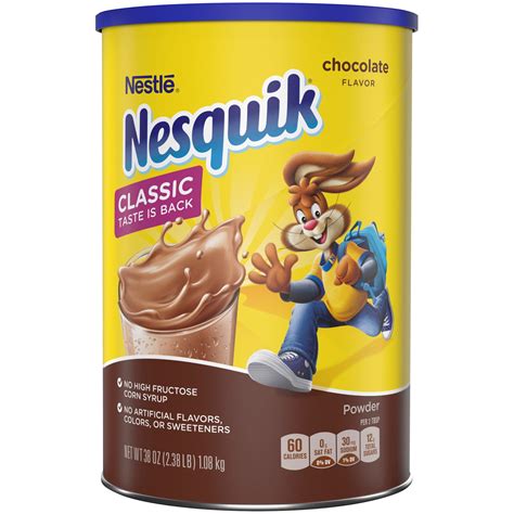 Nesquik Chocolate Powder Drink Mix 38 oz. - Walmart.com - Walmart.com