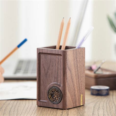 Wood Pencil Holder - ApolloBox