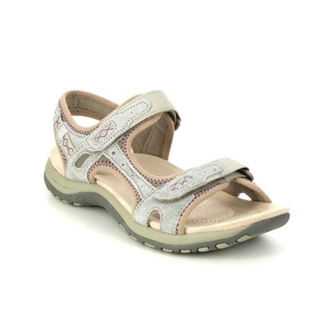 Earth Spirit Frisco Light Taupe Suede Womens Walking Sandals 40713