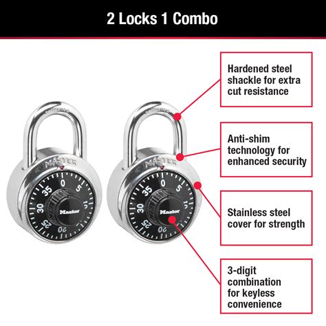 1500T Combination Lock | Master Lock