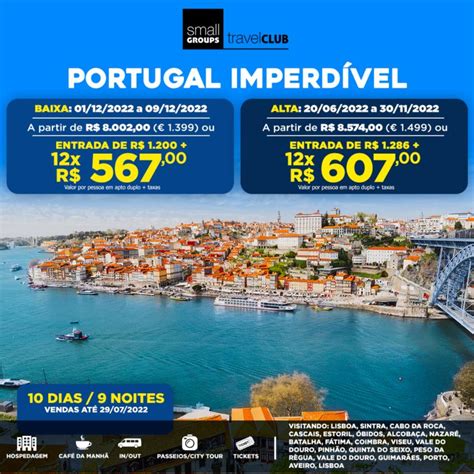 Portugal Imperdível 10 dias Viaje Norma