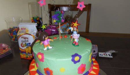 Dora Birthday Cake - CakeCentral.com