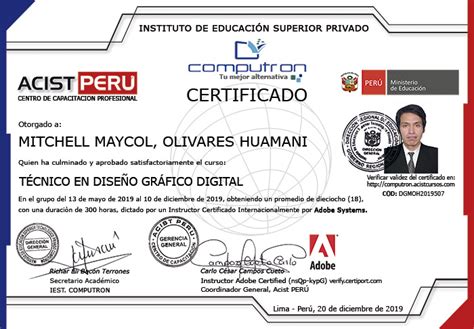 Obtener el certificado de Diseño Gráfico Digital de forma rápida con