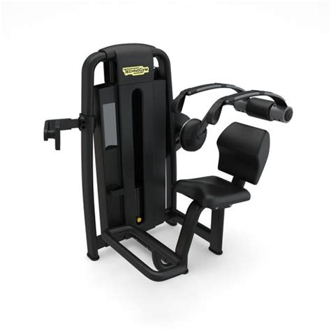 Technogym Selectorised Abdominal Crunch D Model Cgtrader