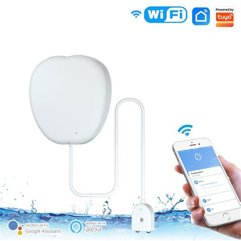 WiFi Smart Water Flood Alert Sensor|Home Alarm Water Leakage Detector ...