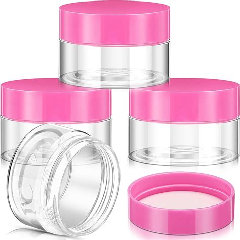 Amazon Patelai Pieces Round Clear Wide Mouth Leak Proof Plastic