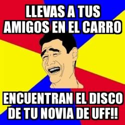 Meme Yao Ming Llevas A Tus Amigos En El Carro Encuentran El Disco De