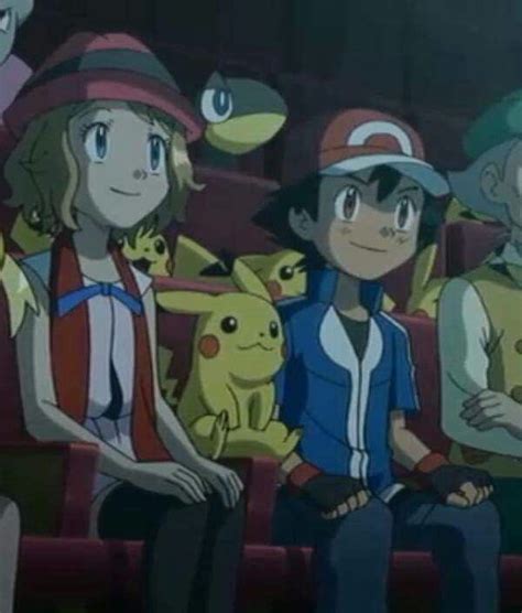 Ash And Serena With Pikachu ♡ Pokemon Full Pokemon X And Y