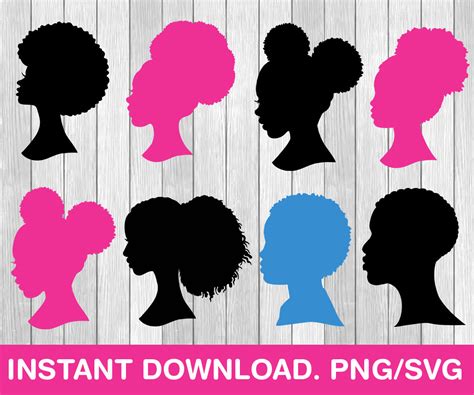 Black Barbie Silhouette Logo