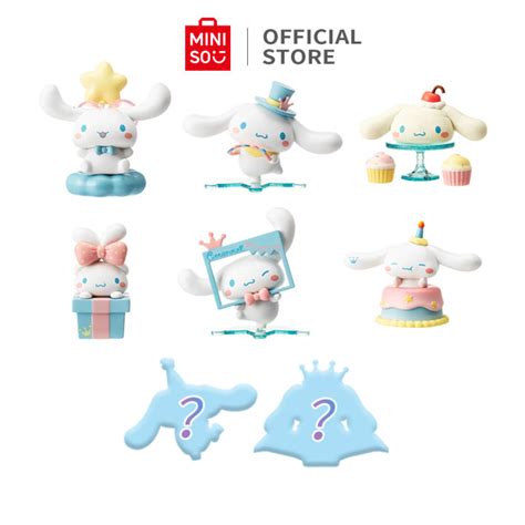 Miniso X Sanrio Blind Box Gambar Terbatas Cinnamoroll Lucu Kumpulkan